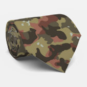 Camouflagestropdas Stropdas (Opgerold)