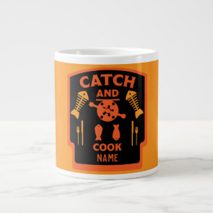 Camp and Catch Vist Travel Mug Grote Koffiekop