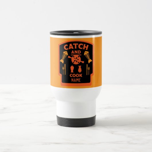 Camp and Catch Vist Travel Mug Reisbeker (Center)
