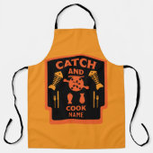 Camp and Catch Vist Travel Mug Schort (Voorkant)