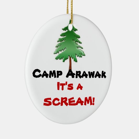 Camp Arawak Keramisch Ornament (Rechts)
