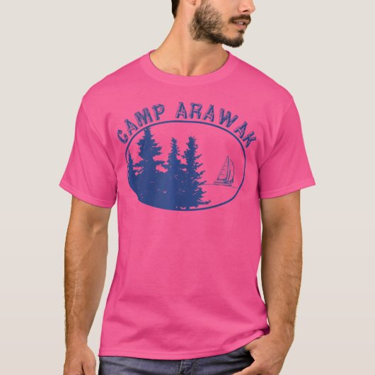 Camp Arawak Shirt Retro Summer Camp (Voorkant)