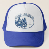 Camp Arawak Sleepaway Camp Trucker Hat Trucker Pet (Voorkant)