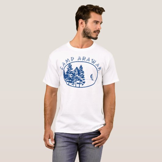 Camp Arawak Summer camp ouders T-shirt (Voorkant volledig)