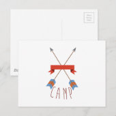 Camp Arrows Briefkaart (Voorkant / Achterkant)