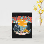 Camp Bach Bride 2025 Retro Camping Bachelorette Pa Kaart (Gele Bloem)