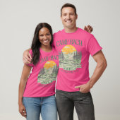 Camp Bach Bruid Retro Camping Bachelorette Party 2 T-shirt (Unisex)