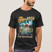 Camp Bach Getting Hitched Lit Bachelorette Py T-shirt (Voorkant)
