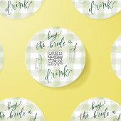 CAMP BACH KOOP DE BRUID EEN DRINK QR CODE STICKER