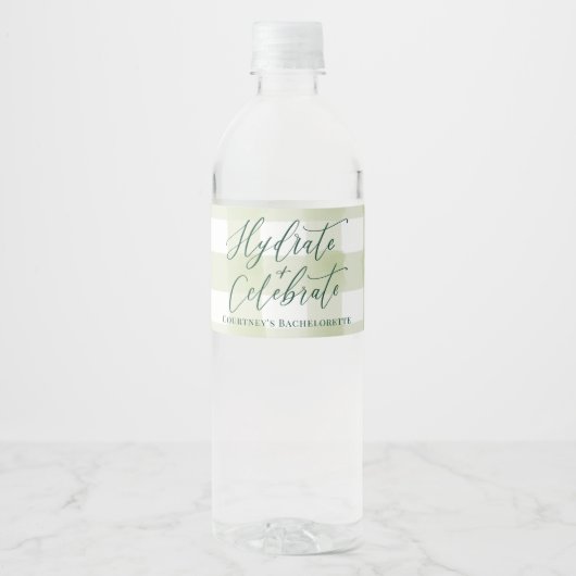 CAMP BACH Outdoor Custom Water Fles Label Waterfles Etiket (Voorkant)