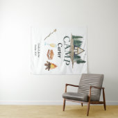 Camp Bachelor Bachelorette Wandkleed (In Situ (horizontaal))