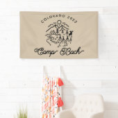 Camp Bachelorette aangepaste banner (Insitu)