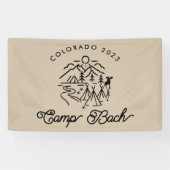 Camp Bachelorette aangepaste banner (Horizontaal)