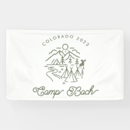 Camp Bachelorette Banner/ Achtergrond Spandoek