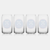 Camp Bachelorette Blikvorm Glas (Achterkant)