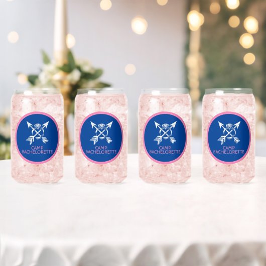 Camp Bachelorette Blikvorm Glas (Insitu (Huwelijk))