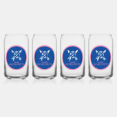 Camp Bachelorette Blikvorm Glas (Voorkant)