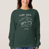 Camp Bachelorette Bruids Party Sweatshirt (Voorkant)