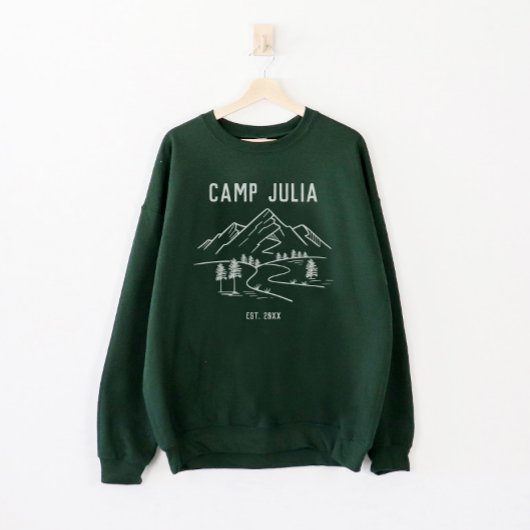 Camp Bachelorette Bruids Party Sweatshirt