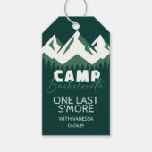 Camp Bachelorette Cadeaulabel (Voorkant)