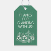 Camp Bachelorette Cadeaulabel (Achterkant)