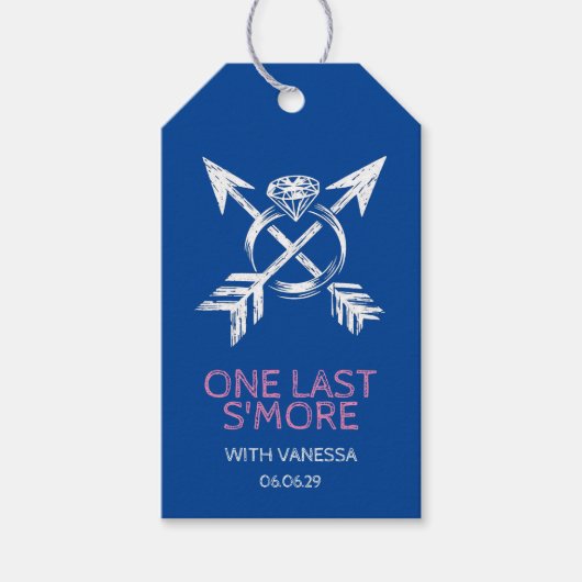 Camp Bachelorette Cadeaulabel (Voorkant)