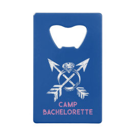 Camp Bachelorette Creditkaart Flessenopener