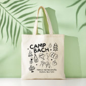 Camp Bachelorette Custom Bachelorette Canvas tas