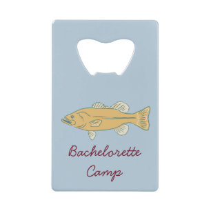 Camp Bachelorette Decor Creditkaart Flessenopener