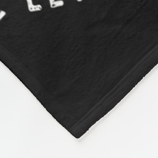 Camp Bachelorette Feestende Bruid Feest Matchende Fleece Deken (Hoek)