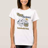 Camp Bachelorette Girls Weekend Party T-shirt (Voorkant)