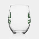 Camp Bachelorette Green Drinkware Set Wijnglas Zonder Voet (Rechts)