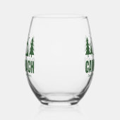 Camp Bachelorette Green Drinkware Set Wijnglas Zonder Voet (Links)