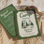 Camp Bachelorette Green Glamping Itinerary  Kaart
