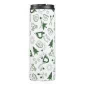 Camp Bachelorette Green Thermal Tumbler Thermosbeker (Achterkant)
