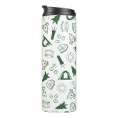 Camp Bachelorette Green Thermal Tumbler Thermosbeker (Geroteerd rechts)