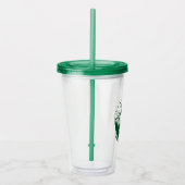 Camp Bachelorette | Groene bruidsmeisje  Acryl Drinkbeker (Rechts)