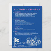 Camp Bachelorette Kaart (Achterkant)