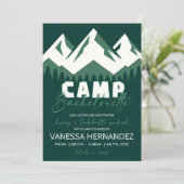 Camp Bachelorette Kaart (Staand voorkant)