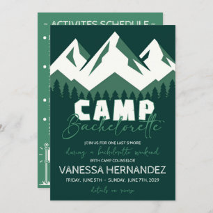 Camp Bachelorette Kaart