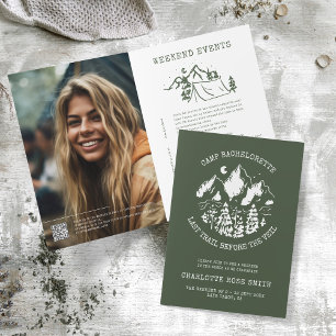 Camp Bachelorette Modern Rustiek Bachelorette Part