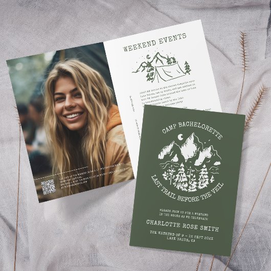 Camp Bachelorette Modern Rustiek Bachelorette Part