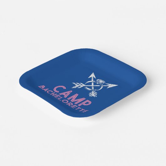 Camp Bachelorette Papieren Bordje (Gebogen)