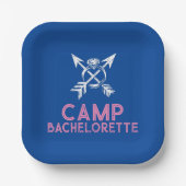 Camp Bachelorette Papieren Bordje (Voorkant)