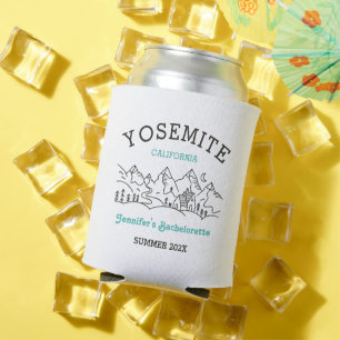 Camp Bachelorette Party Favor Bruidsmeisje Gift Blikjeskoeler
