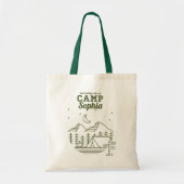 Camp Bachelorette Party Glamping Canvas tas (Voorkant)