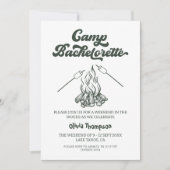 Camp Bachelorette Party Kaart (Voorkant)