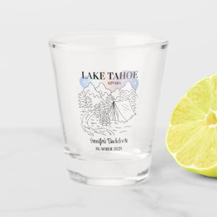 Camp Bachelorette Party Meisjes Trip Camping Custo Shot Glas