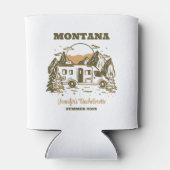 Camp Bachelorette Party Meisjes Trip Glamping Cust Blikjeskoeler (Achterkant)