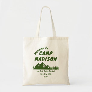 Camp Bachelorette Party Mountain Bach Camping Wand Tote Bag